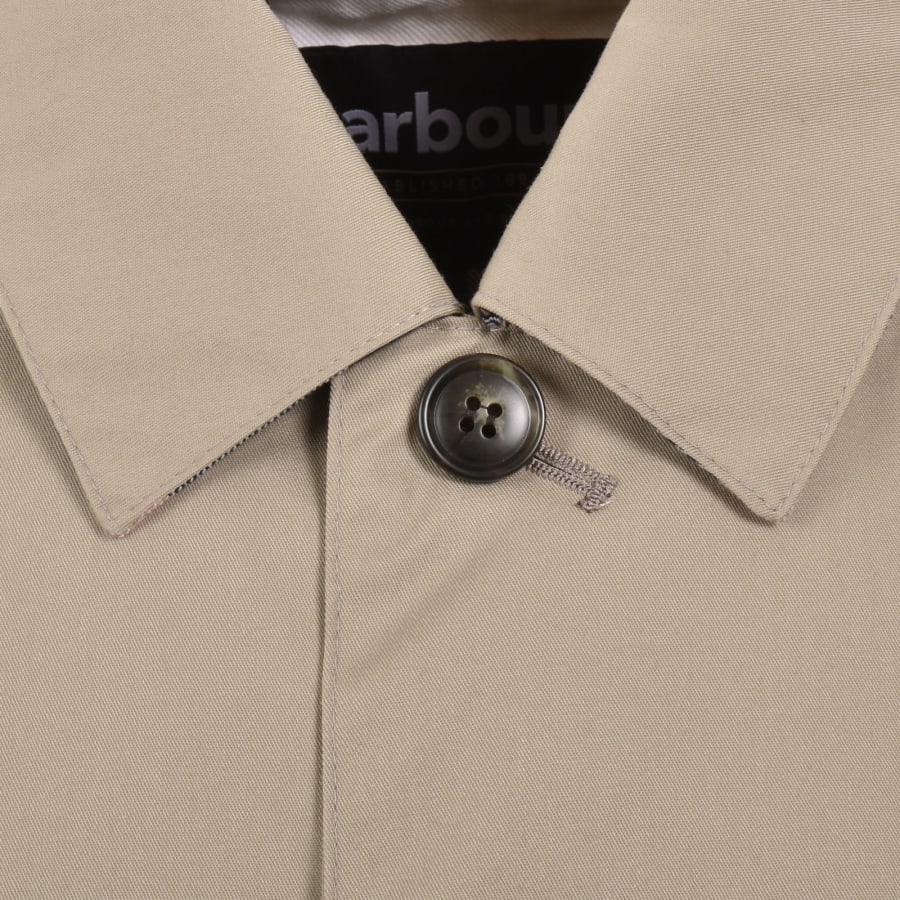 Image number 4 for Barbour Lorden Waterproof Jacket Beige