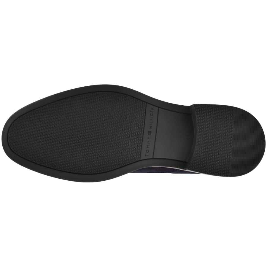 Image number 5 for Tommy Hilfiger Corporate Suede Boots Navy