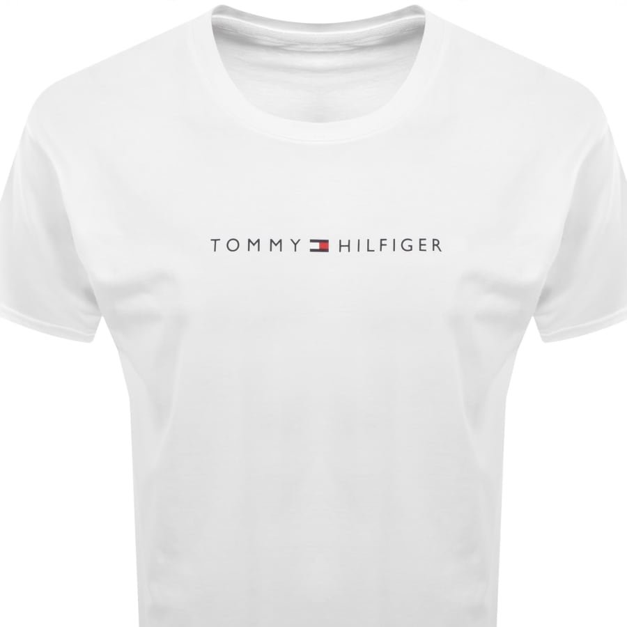 Image number 2 for Tommy Hilfiger Logo T Shirt White