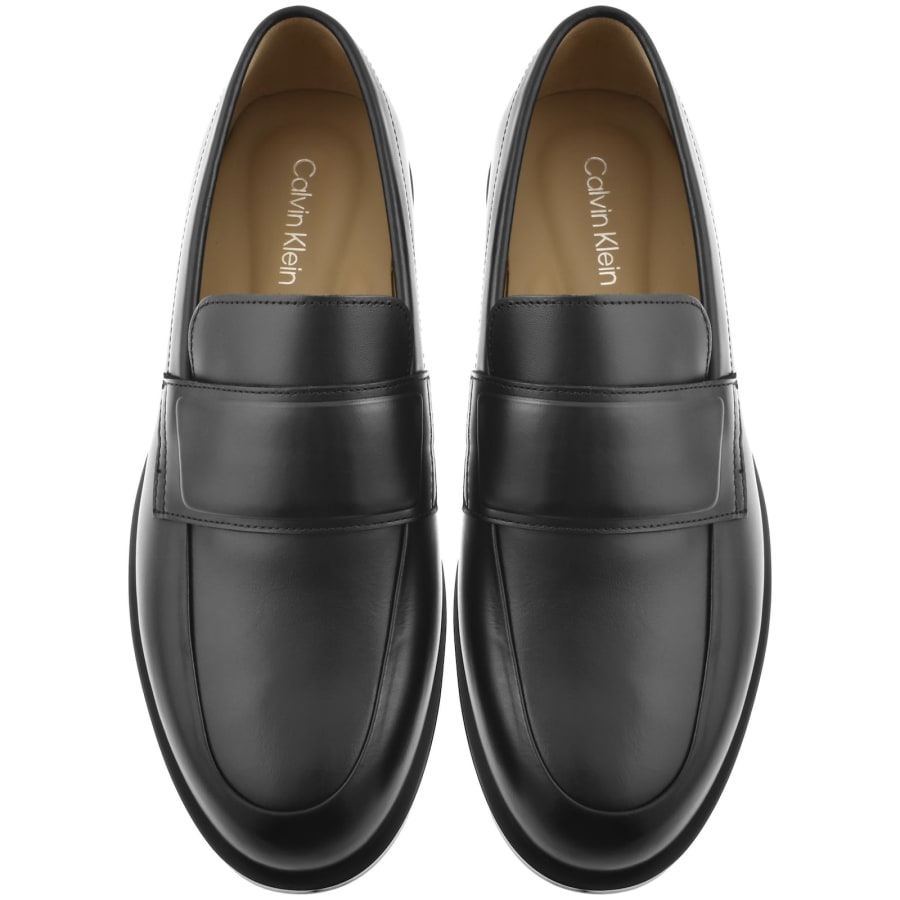 Image number 3 for Calvin Klein Loafer Shoes Black