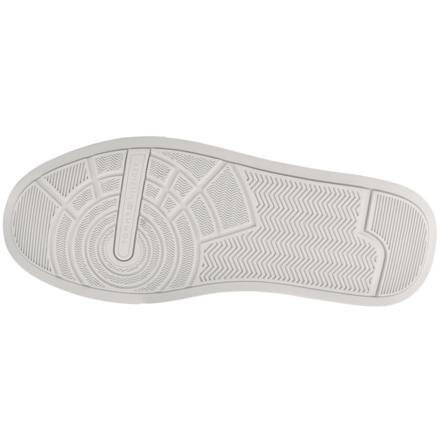 Image number 5 for Tommy Hilfiger Court Leather Trainers Black