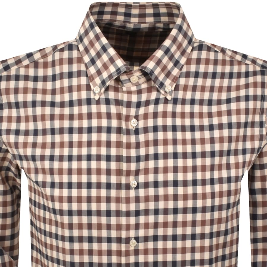 Image number 2 for Aquascutum Checked Shirt