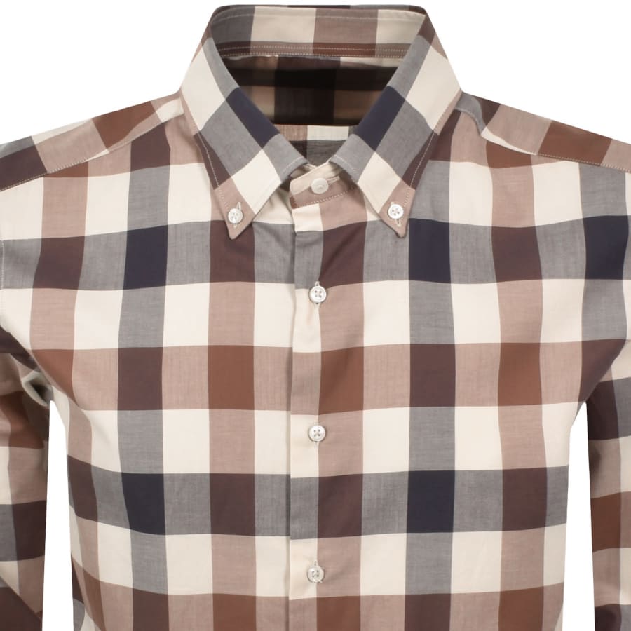 Image number 2 for Aquascutum Marco Check Shirt