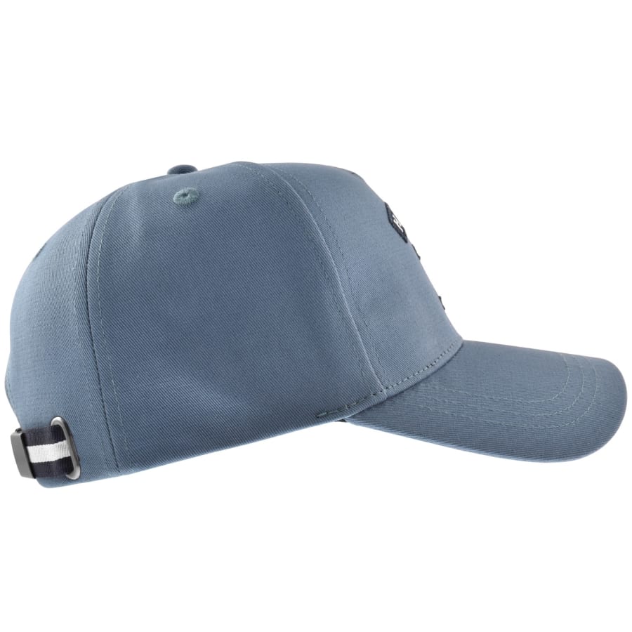 Image number 2 for Hackett London Heritage Number Cap Blue