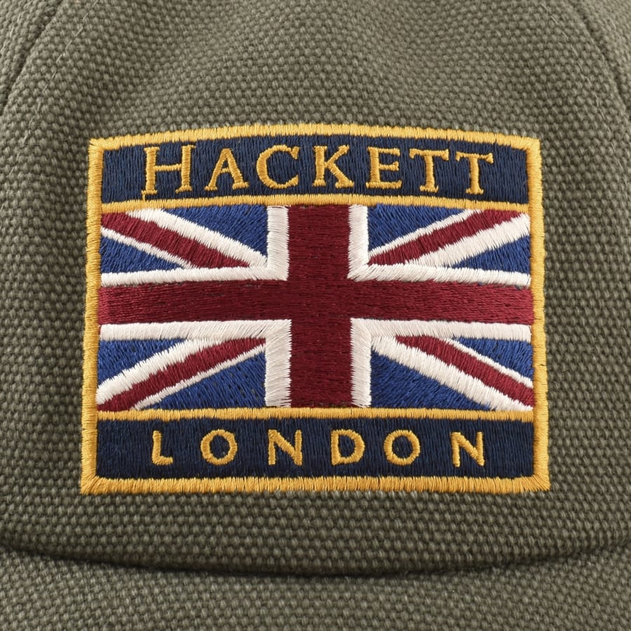 Image number 4 for Hackett London Heritage Rally Cap Green