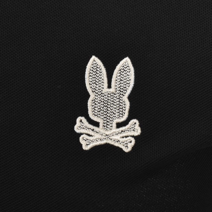 Image number 3 for Psycho Bunny Harlow Pique Polo T Shirt Black