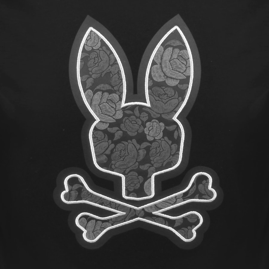 Image number 3 for Psycho Bunny Rowen Graphic T Shirt Black
