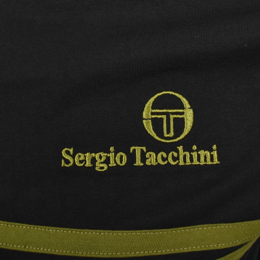 Image number 3 for Sergio Tacchini New Supermac T Shirt Black