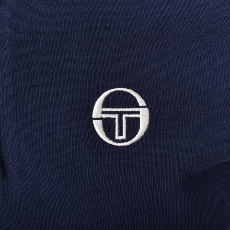 Image number 3 for Sergio Tacchini Nanto QZ Polo Navy