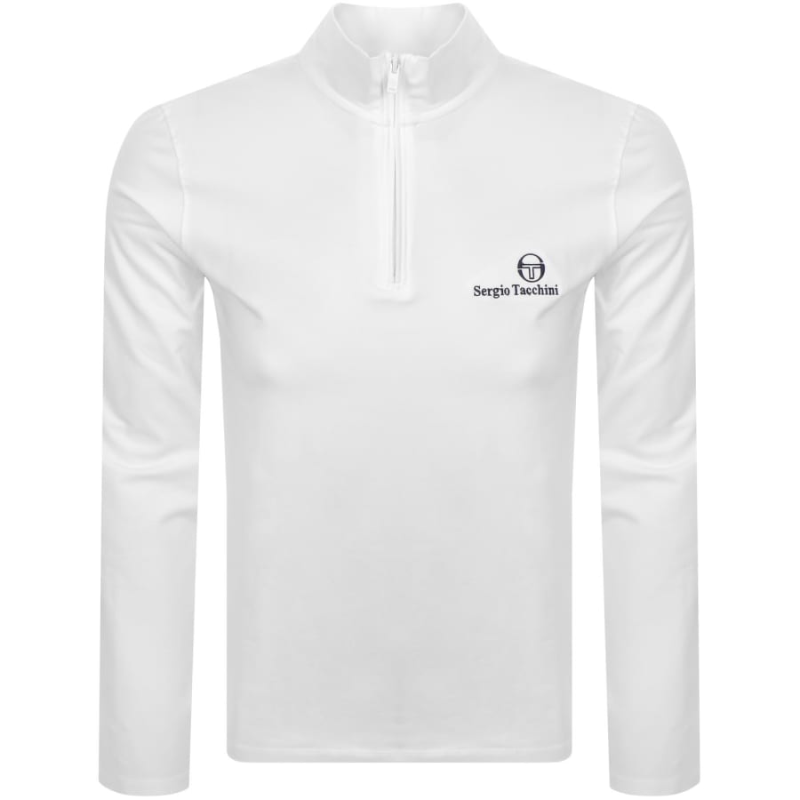 Image number 1 for Sergio Tacchini Daytone Cycling Top White