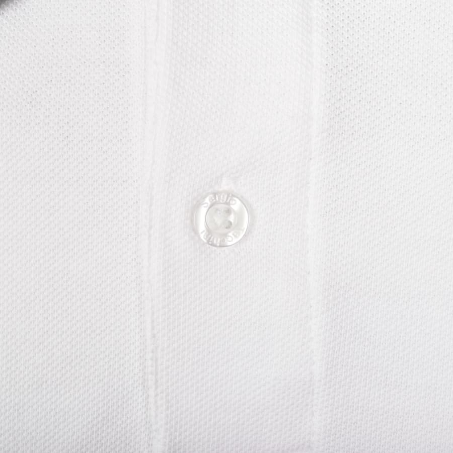 Image number 4 for Sergio Tacchini Supermac Polo T Shirt White
