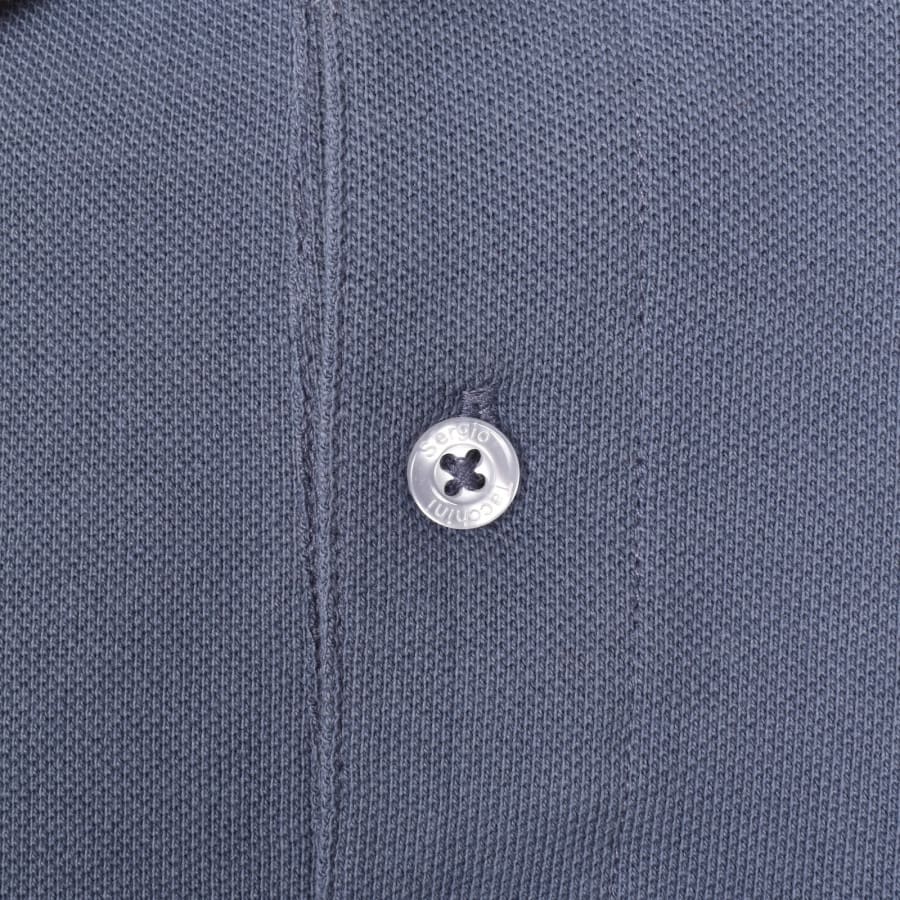 Image number 4 for Sergio Tacchini Sergio 020 Polo T Shirt Blue