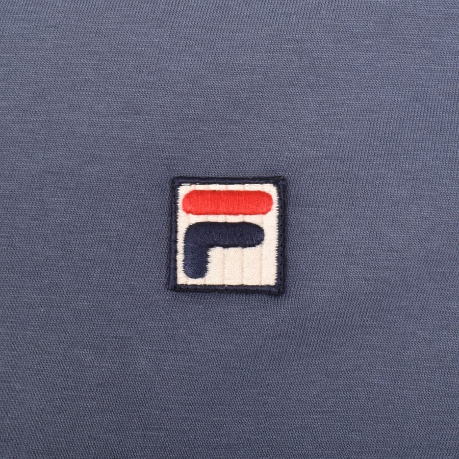 Image number 3 for Fila Vintage Marconi T Shirt Blue