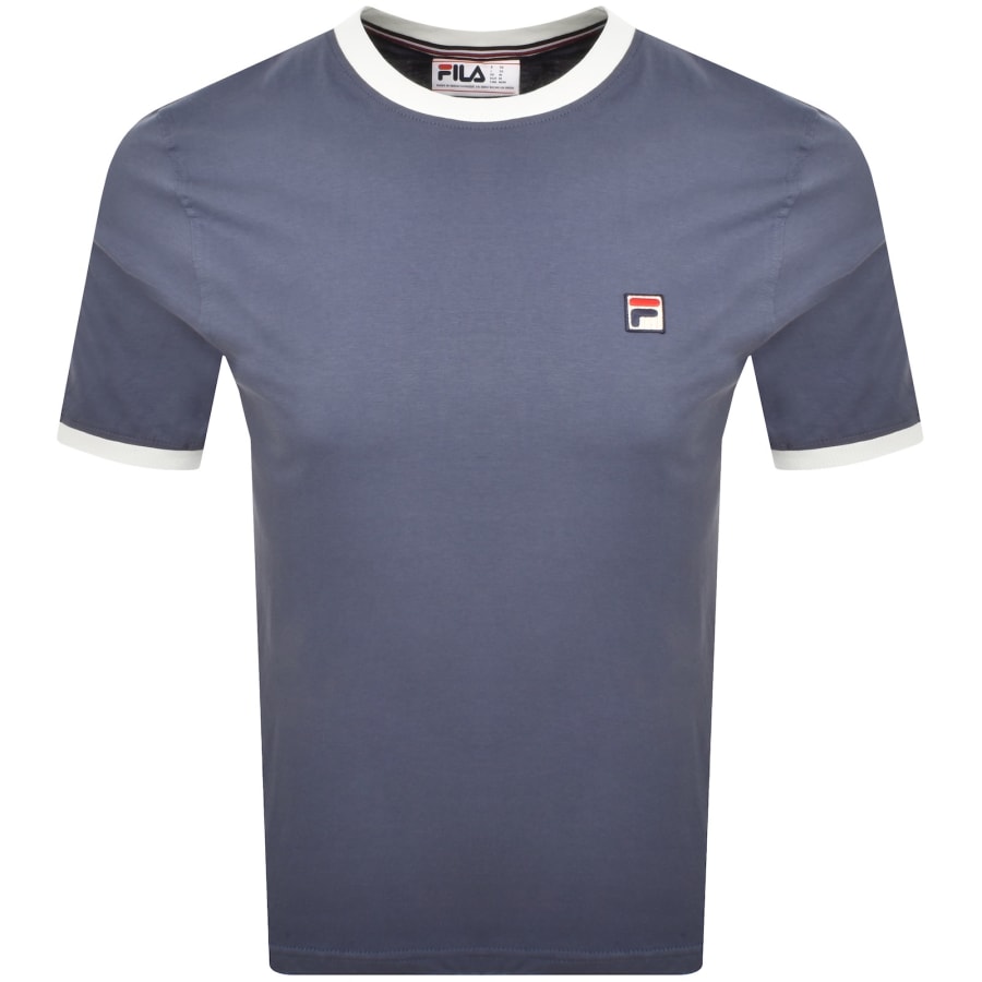 Image number 1 for Fila Vintage Marconi T Shirt Blue