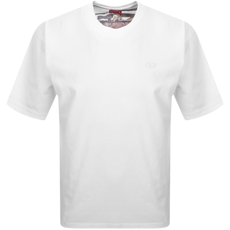 Image number 2 for Diesel T Boxt T24 T Shirt White