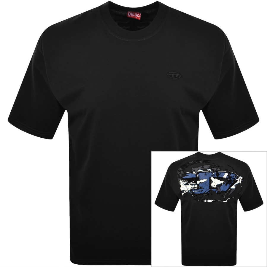 Image number 1 for Diesel T Boxt T24 T Shirt Black