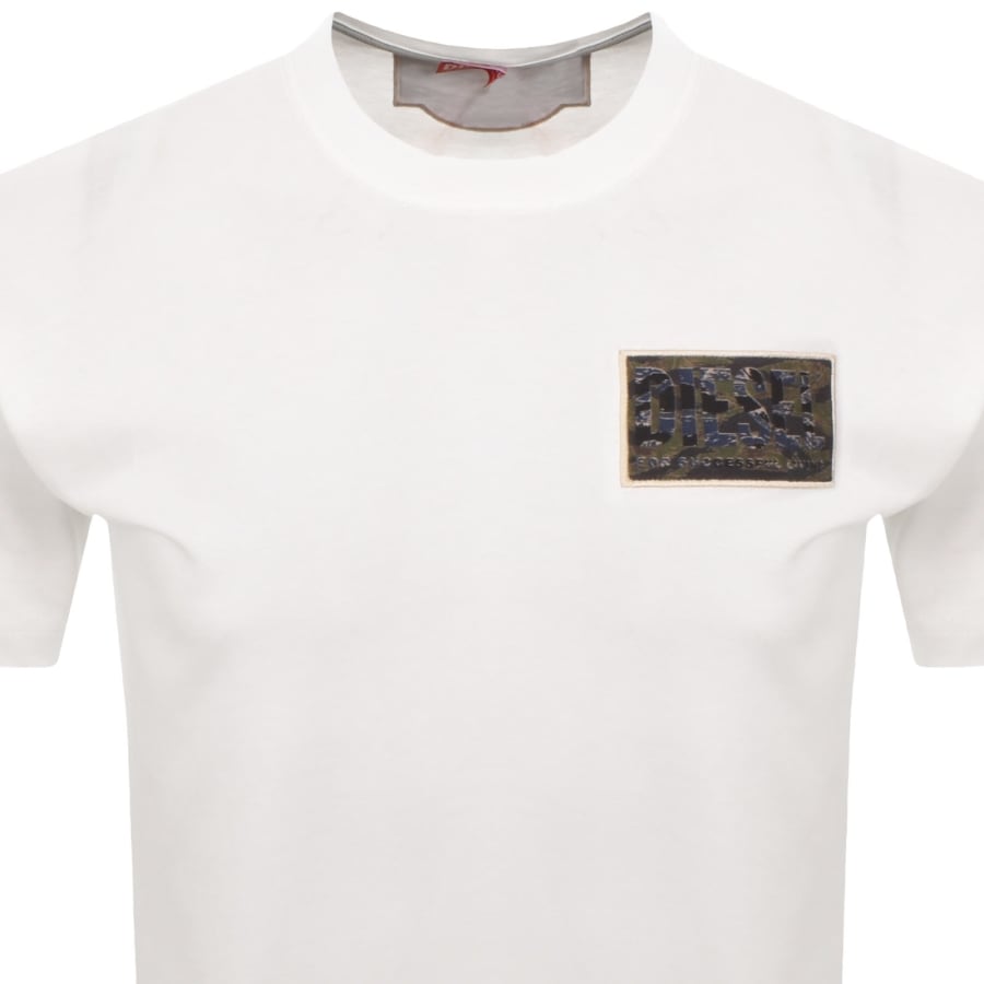 Image number 2 for Diesel T Norm T3 T Shirt White