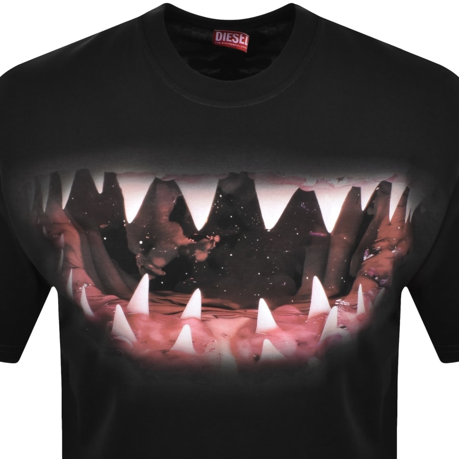 Image number 2 for Diesel T Boxt T21 T Shirt Black