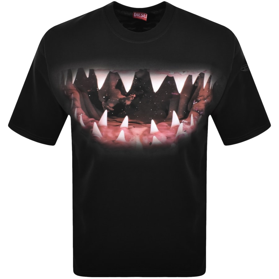 Image number 1 for Diesel T Boxt T21 T Shirt Black