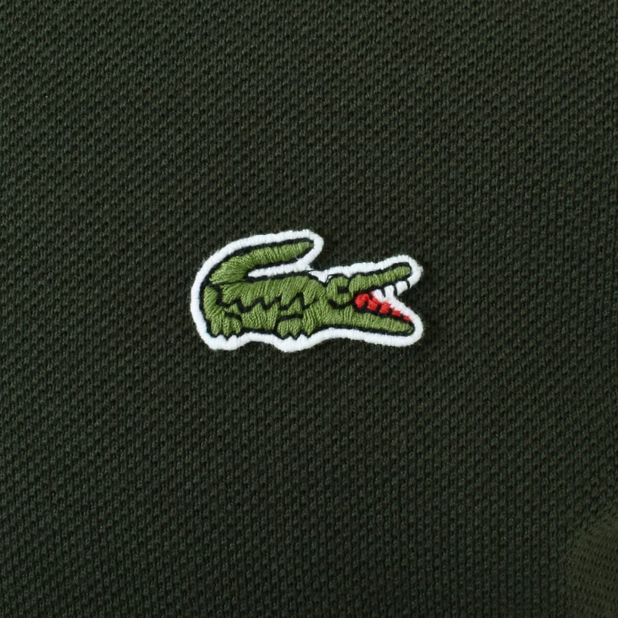 Image number 3 for Lacoste Short Sleeved Polo T Shirt Green