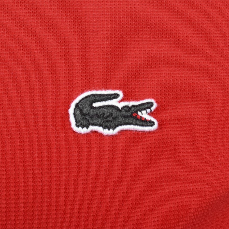 Image number 3 for Lacoste Core Essentials Polo T Shirt Red
