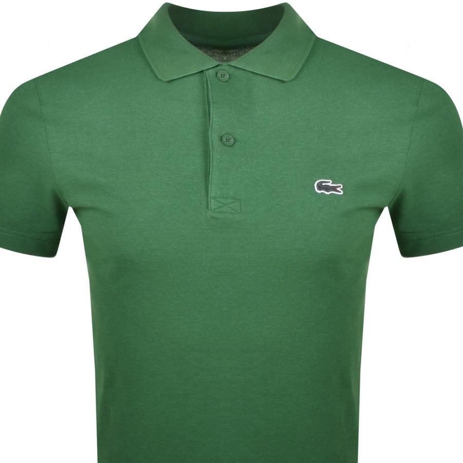 Image number 2 for Lacoste Regular Fit Polo T Shirt Green