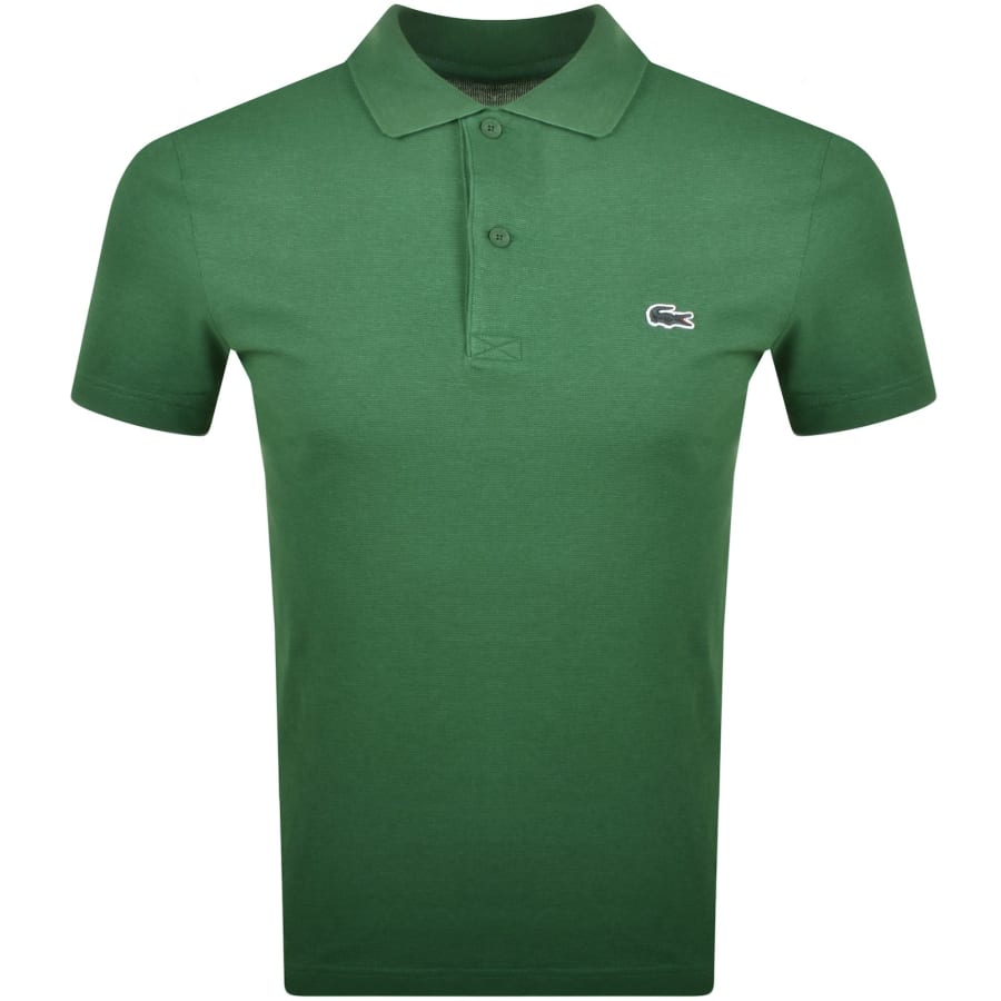 Image number 1 for Lacoste Regular Fit Polo T Shirt Green