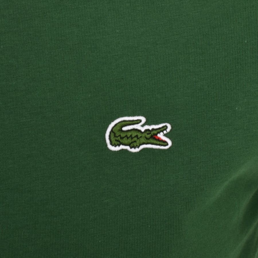 Image number 3 for Lacoste Crew Neck T Shirt Green