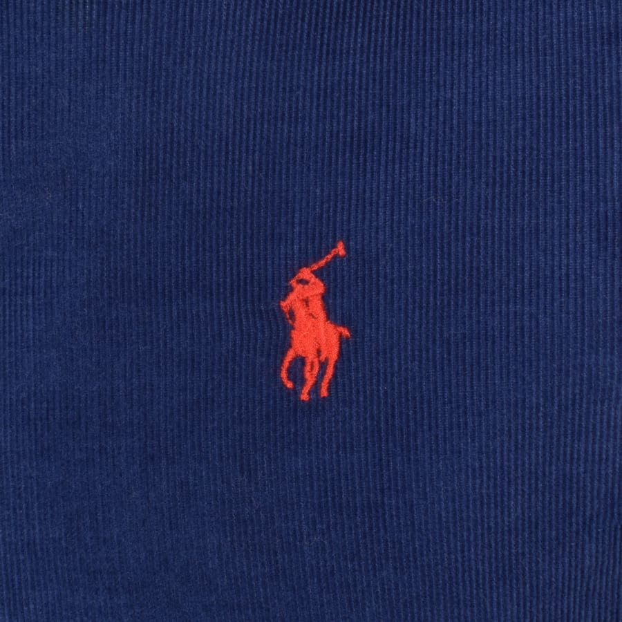 Image number 3 for Ralph Lauren Corduroy Shirt Blue