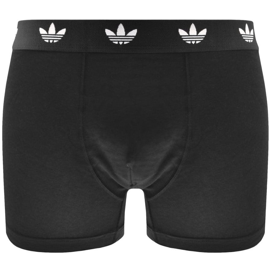 Image number 2 for adidas Originals 3 Pack Trunks Black