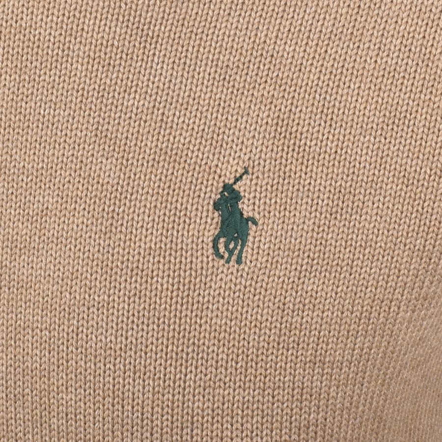 Image number 3 for Ralph Lauren Crew Neck Knit Jumper Bronze