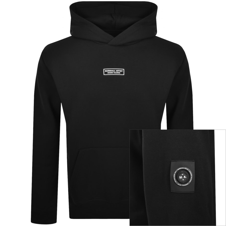 Image number 1 for Marshall Artist Siren Oth Hoodie Black