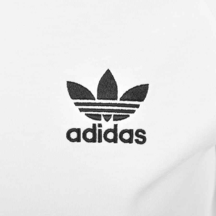 Image number 3 for adidas Originals Long Sleeve T Shirt White