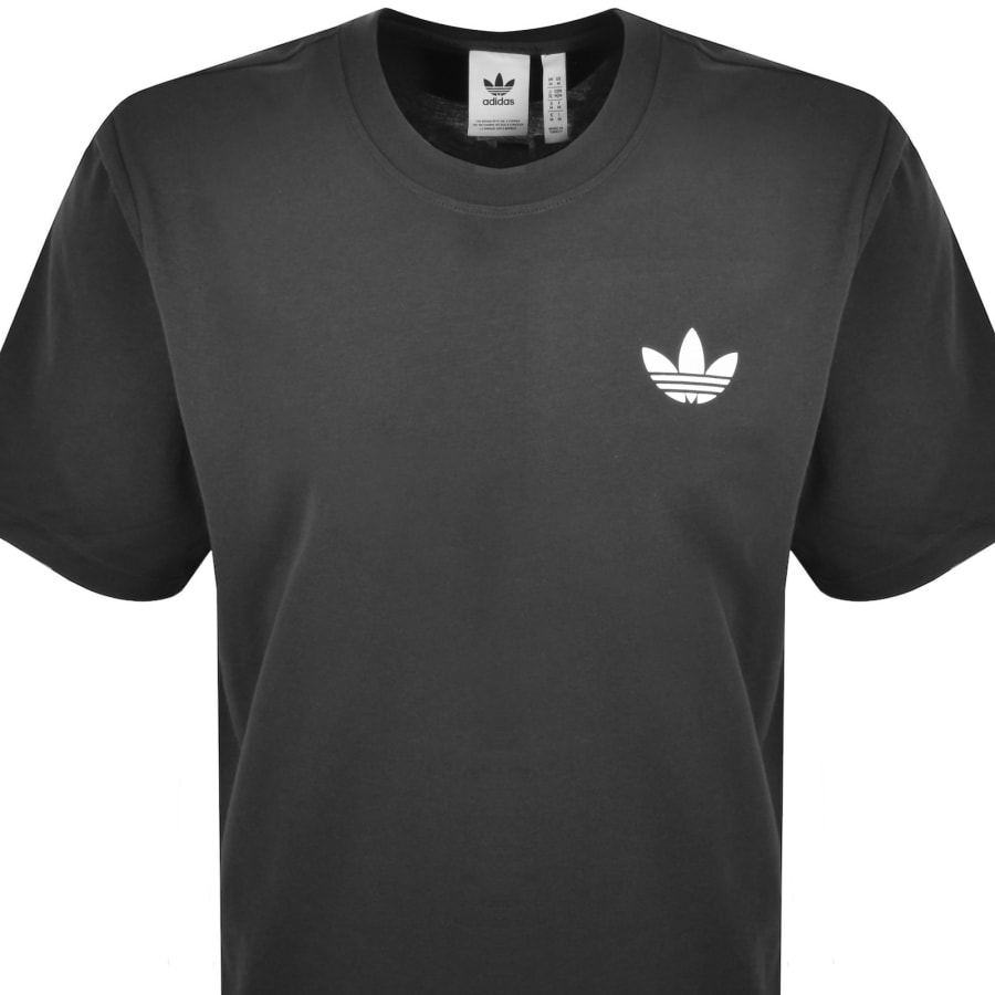 Image number 3 for adidas Orignals Pizza Box T Shirt Grey