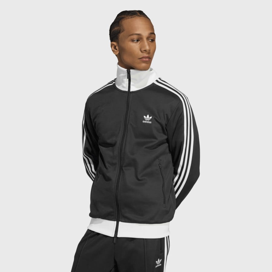 Image number 5 for adidas Originals Classic Track Top Black