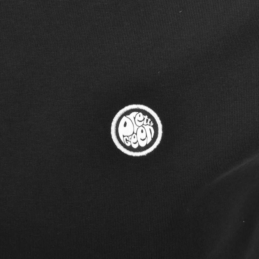 Image number 3 for Pretty Green Paisley Placket Polo T Shirt Black