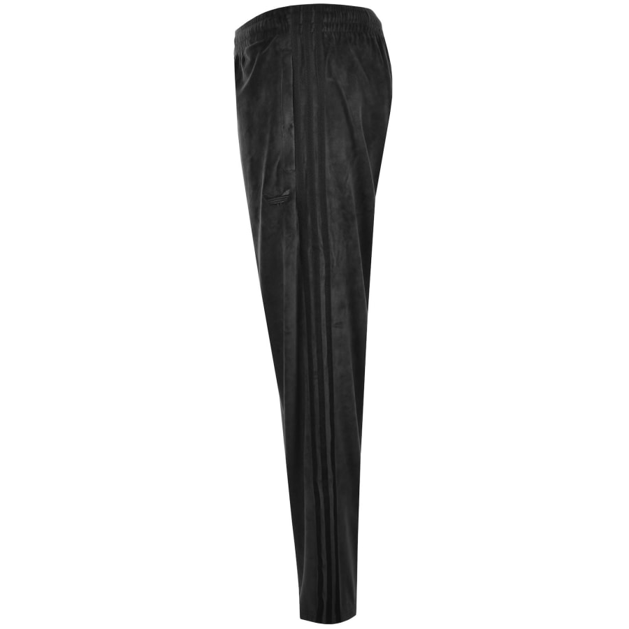 Image number 4 for Adidas Originals Velour Jogging Bottoms Black