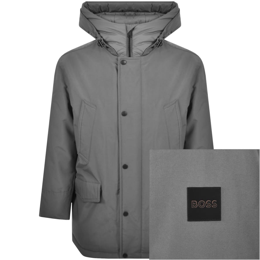Image number 1 for BOSS Osiass1 Jacket Grey