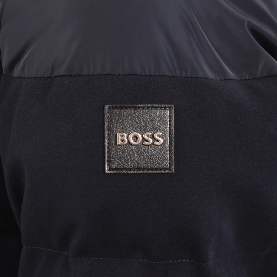 Image number 3 for BOSS Clanello1 Waterproof Jacket Dark Blue