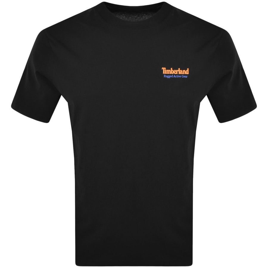 Image number 2 for Timberland Rugged Active Gear T Shirt Black