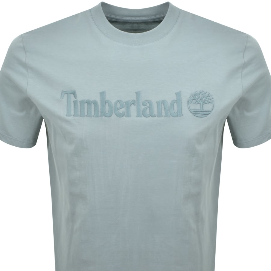 Image number 2 for Timberland Hampton T Shirt Silver Blue