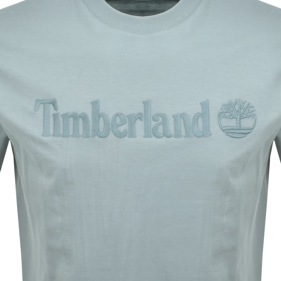Image number 3 for Timberland Hampton T Shirt Silver Blue