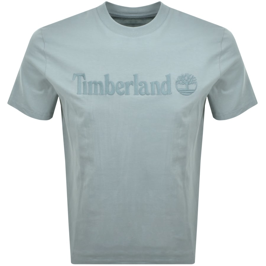 Image number 1 for Timberland Hampton T Shirt Silver Blue