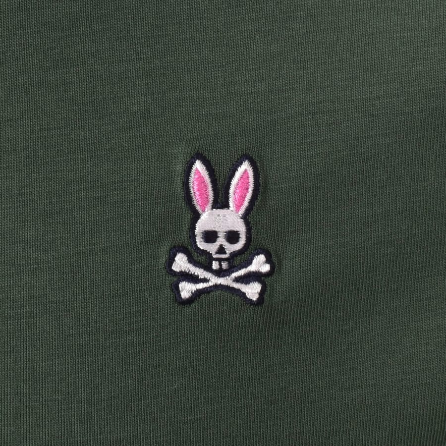 Image number 3 for Psycho Bunny Classic Crew Neck T Shirt Green