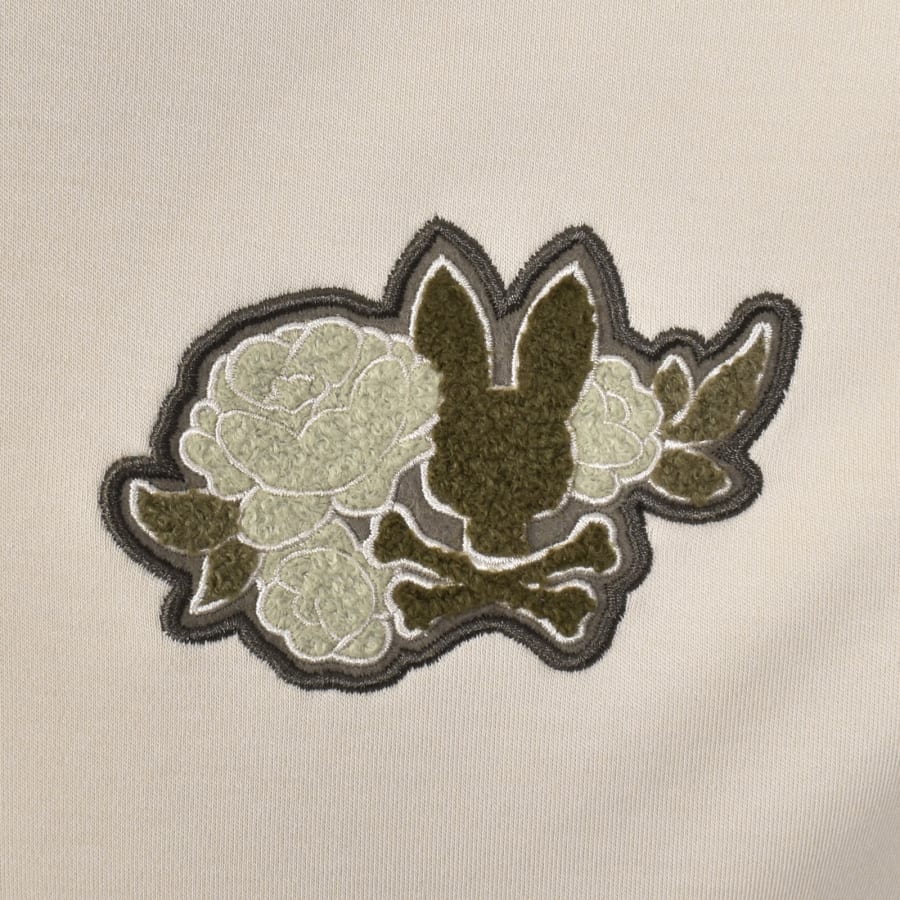 Image number 3 for Psycho Bunny Auguste T Shirt Beige