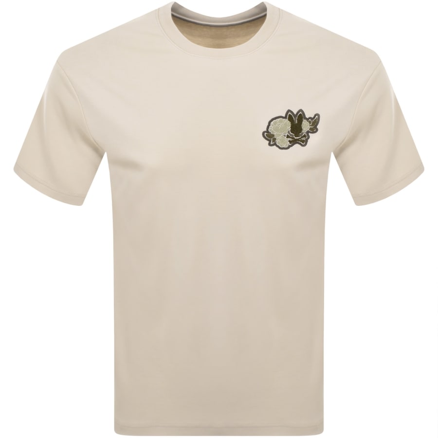 Image number 1 for Psycho Bunny Auguste T Shirt Beige