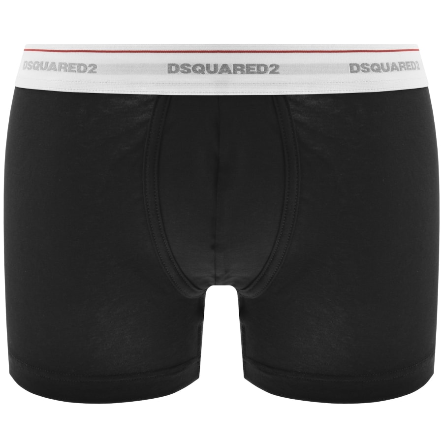 Image number 2 for DSQUARED2 Underwear 3 Pack Trunks Black