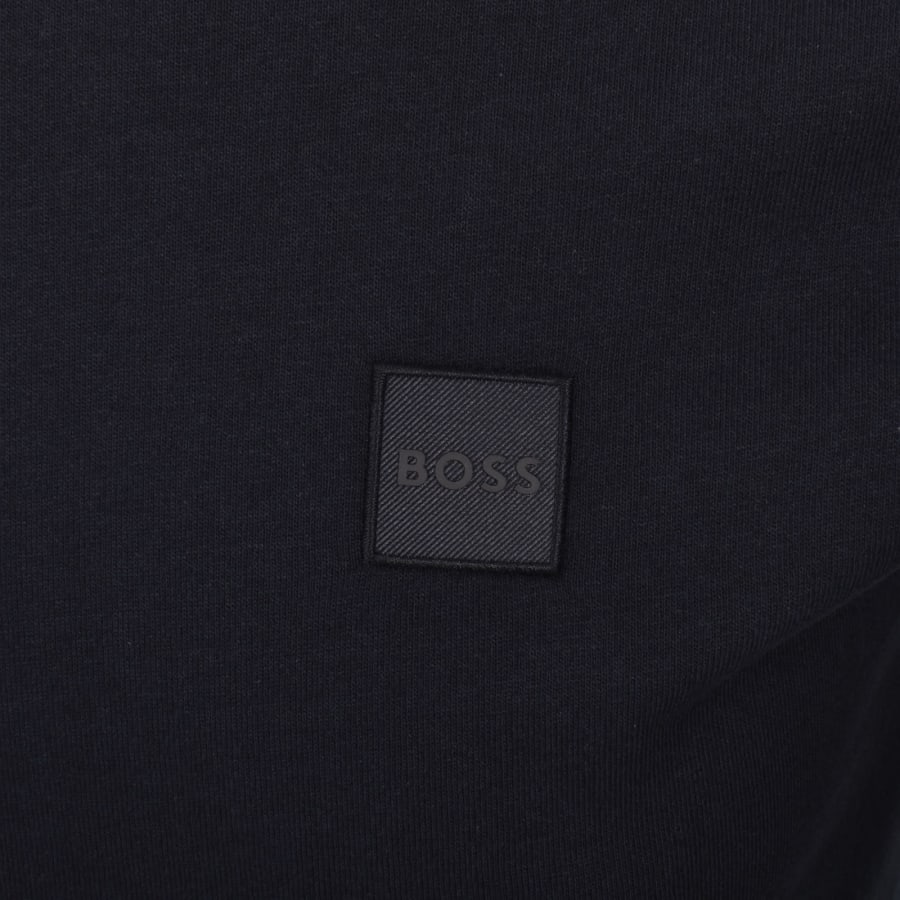 Image number 3 for BOSS Tacks T Shirt Dark Blue