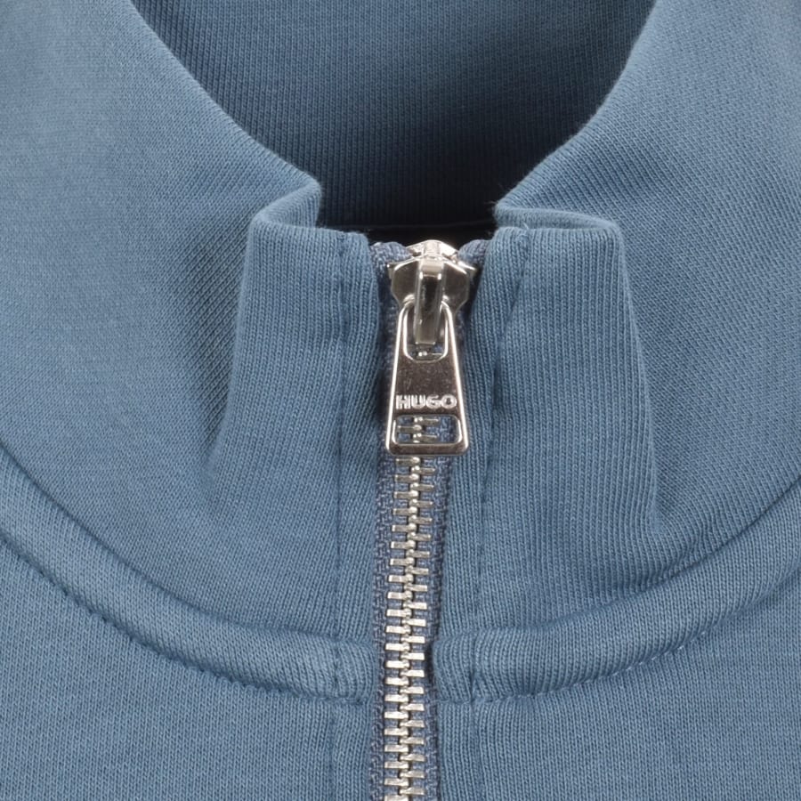 Image number 4 for HUGO Durty244 Sweatshirt Open Blue
