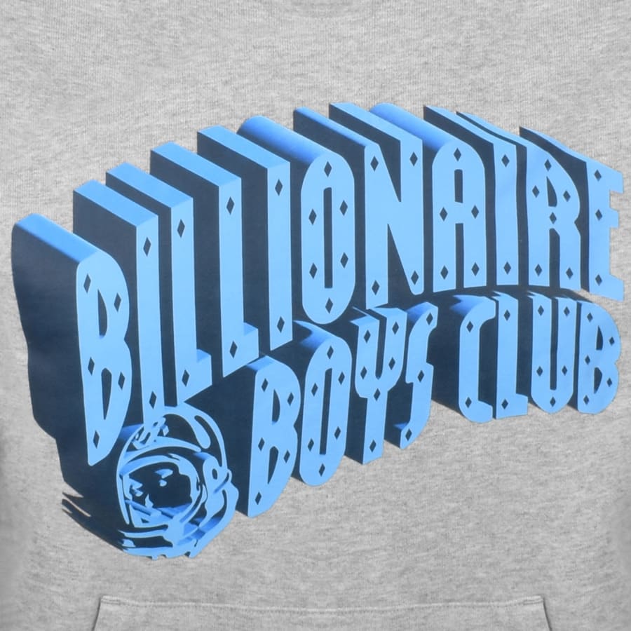 Image number 3 for Billionaire Boys Club 3D Arch Logo Hoodie Grey